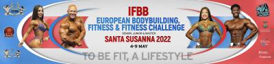 2022 IFBB EUROPEAN BODYBUILDING FITNESS & FITNESS CHALLENGE