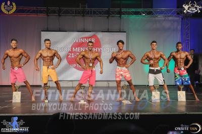 Junior Men's Physique 21-23 up to 178 cm years Open