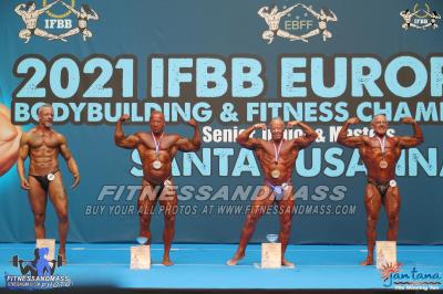Master Men's Bodybuilding 60 yrs and over, Open