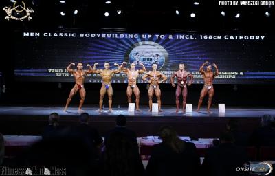 Men's Classic Bodybuilding up to 168 cm