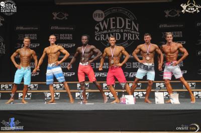 Men's Physique over 182 cm